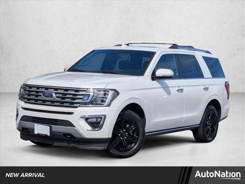 Star White Metallic Tri-Coat 2020 Ford Expedition Limited