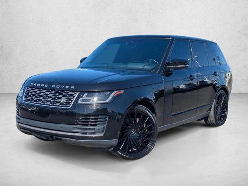 Black 2019 Land Rover Range Rover 3.0L V6 Supercharged HSE
