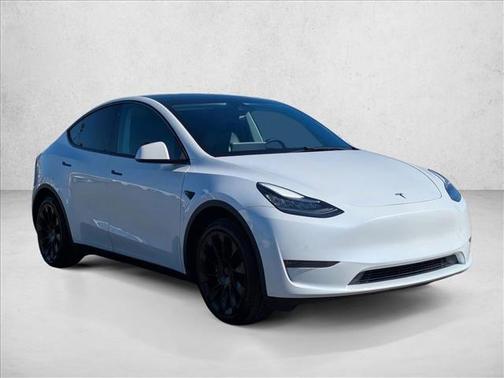 Pearl White Multi-Coat 2020 Tesla Model Y Long Range Dual Motor All-Wheel Drive