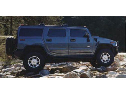 Black 2007 Hummer H2 Base