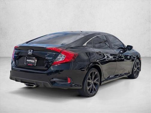 Crystal Black Pearl 2020 Honda Civic Sport