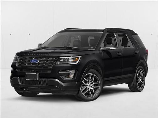 Shadow Black 2017 Ford Explorer sport