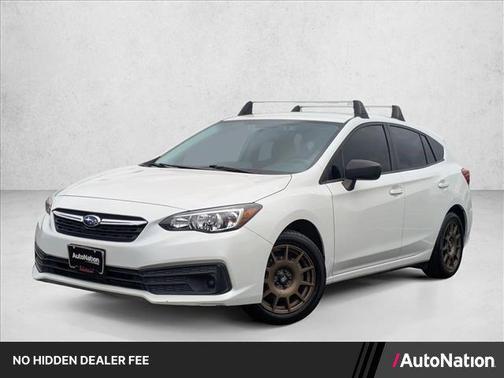 Crystal White Pearl 2022 Subaru Impreza Base