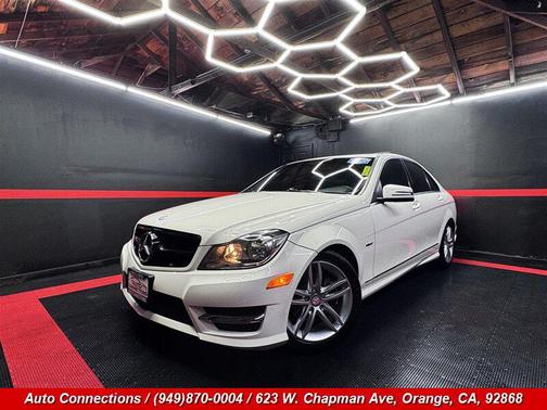 Arctic White 2012 Mercedes-Benz C-Class C 250 Sport