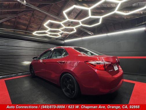 Barcelona Red Metallic 2016 Toyota Corolla LE Plus