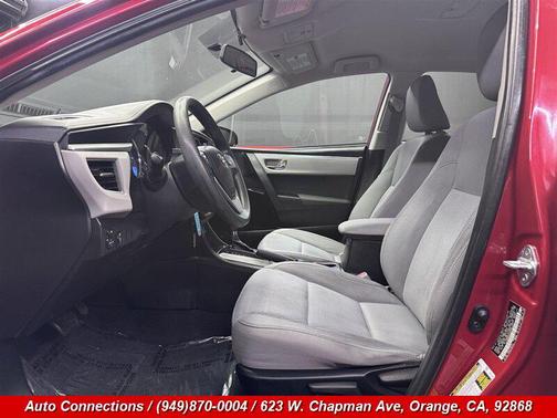 Barcelona Red Metallic 2016 Toyota Corolla LE Plus
