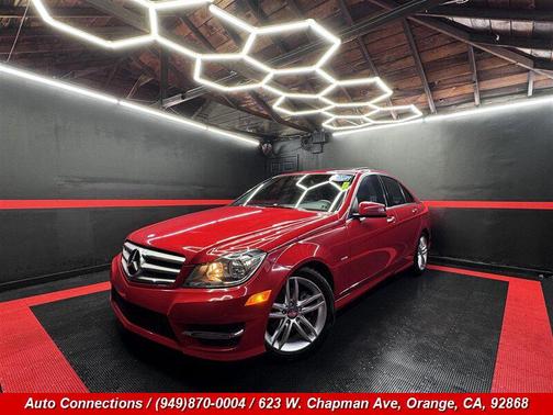 Mars Red 2012 Mercedes-Benz C-Class C 250 Sport