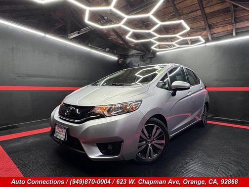 Alabaster Silver Metallic 2015 Honda Fit EX