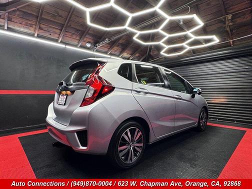Alabaster Silver Metallic 2015 Honda Fit EX