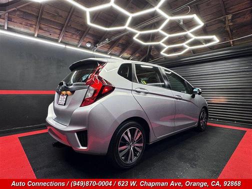 Alabaster Silver Metallic 2015 Honda Fit EX
