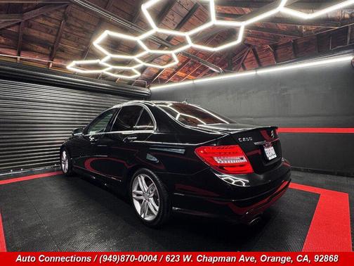 Black 2014 Mercedes-Benz C-Class C 250 Sport