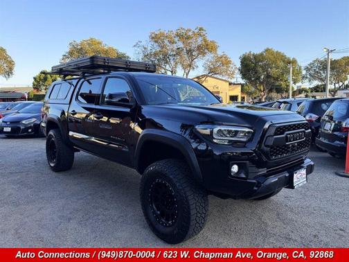 Black 2016 Toyota Tacoma TRD Sport