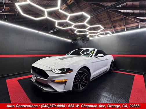 Oxford White 2018 Ford Mustang EcoBoost Premium