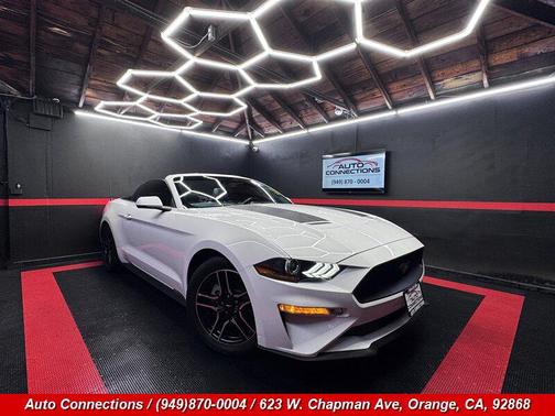Oxford White 2018 Ford Mustang EcoBoost Premium