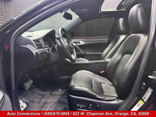 Obsidian 2012 Lexus CT 200h Premium
