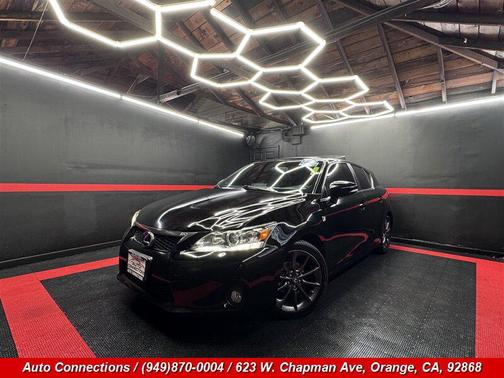 Obsidian 2012 Lexus CT 200h Premium