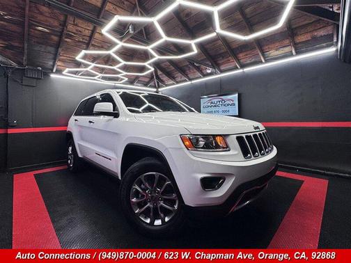 Bright White Clearcoat 2014 Jeep Grand Cherokee Limited
