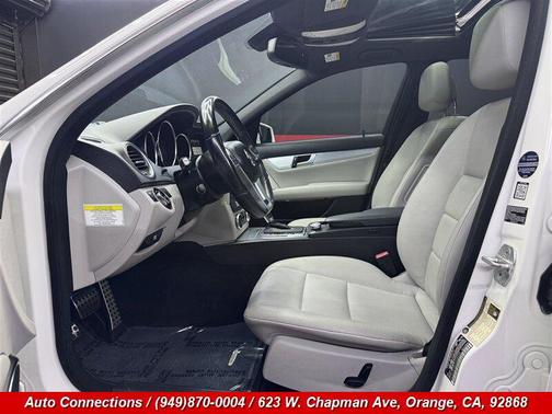 Diamond White Metallic 2013 Mercedes-Benz C-Class C 250 Sport