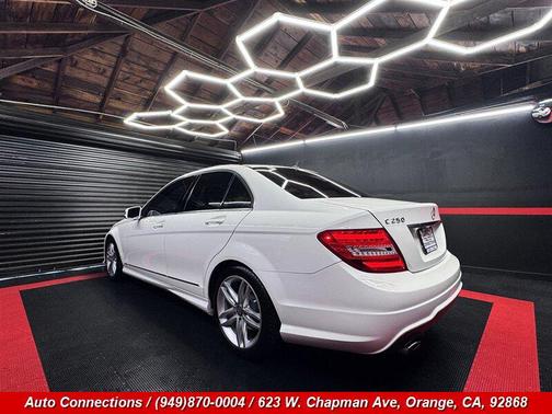 Diamond White Metallic 2013 Mercedes-Benz C-Class C 250 Sport