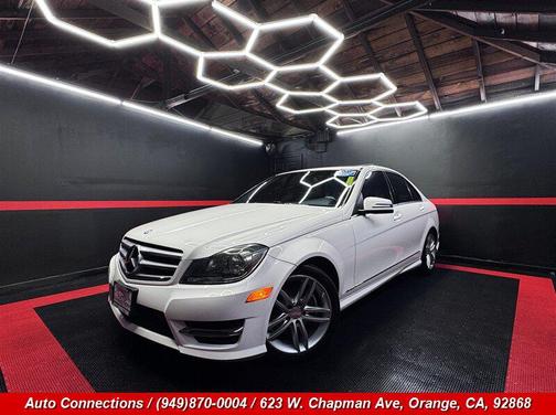 Diamond White Metallic 2013 Mercedes-Benz C-Class C 250 Sport