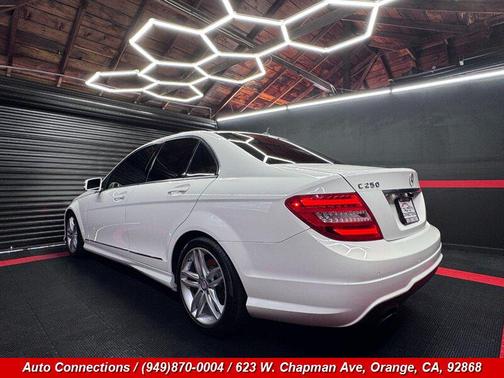 Diamond White Metallic 2013 Mercedes-Benz C-Class C 250 Sport
