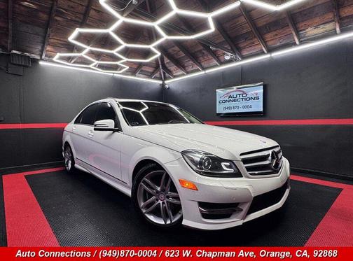 Diamond White Metallic 2013 Mercedes-Benz C-Class C 250 Sport