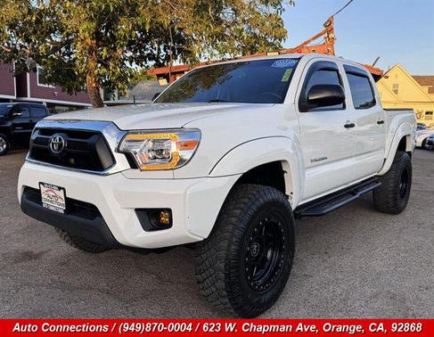 Super White 2012 Toyota Tacoma PreRunner
