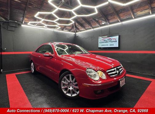 Storm Red Metallic 2007 Mercedes-Benz CLK-Class 350