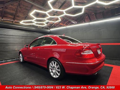 Storm Red Metallic 2007 Mercedes-Benz CLK-Class 350