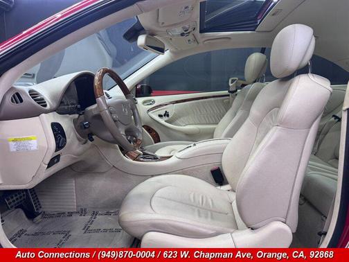 Storm Red Metallic 2007 Mercedes-Benz CLK-Class 350