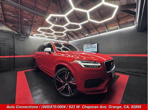 Passion Red 2018 Volvo XC90 T5 R-Design