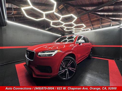 Passion Red 2018 Volvo XC90 T5 R-Design