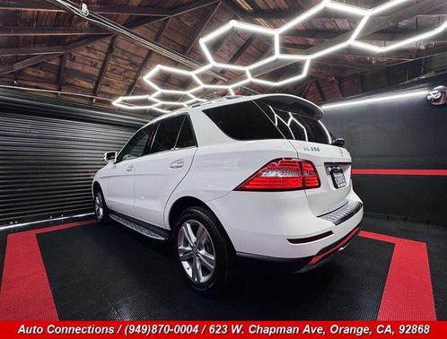 Polar White 2015 Mercedes-Benz M-Class 4MATIC