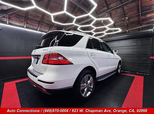 Polar White 2015 Mercedes-Benz M-Class 4MATIC