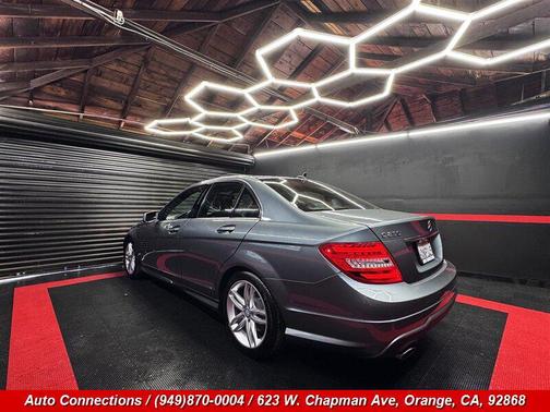 Palladium Silver Metallic 2012 Mercedes-Benz C-Class Luxury