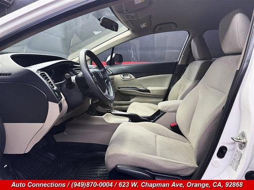 Taffeta White 2013 Honda Civic LX