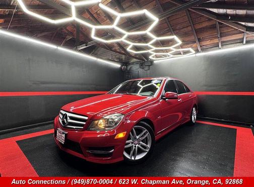 Mars Red 2012 Mercedes-Benz C-Class C 250 Sport