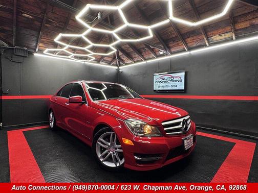 Mars Red 2012 Mercedes-Benz C-Class C 250 Sport