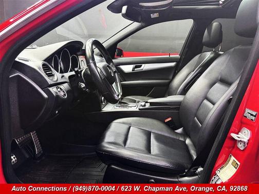 Mars Red 2012 Mercedes-Benz C-Class C 250 Sport