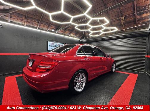 Mars Red 2012 Mercedes-Benz C-Class C 250 Sport