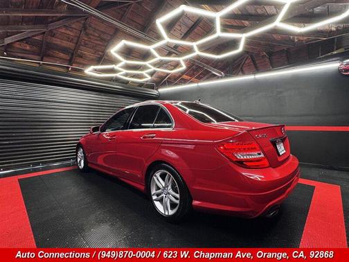 Mars Red 2012 Mercedes-Benz C-Class C 250 Sport
