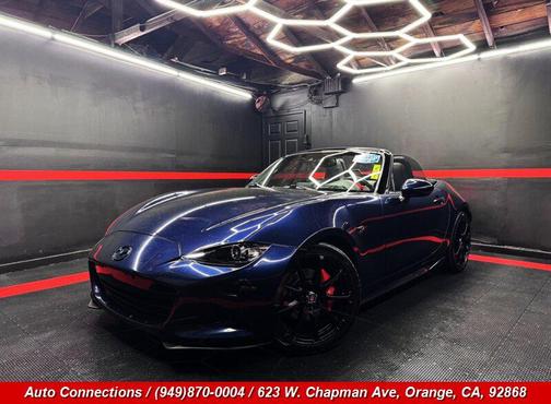 Deep Crystal Blue Mica 2021 Mazda MX-5 Miata Grand Touring