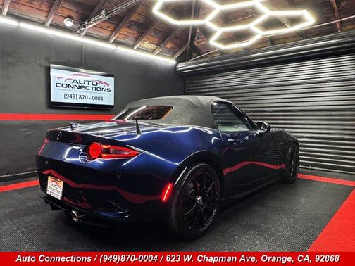 Deep Crystal Blue Mica 2021 Mazda MX-5 Miata Grand Touring