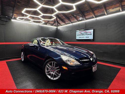 Capri Blue Metallic 2007 Mercedes-Benz SLK-Class SLK280 Roadster