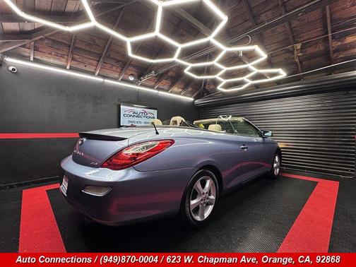Cosmic Blue Metallic 2007 Toyota Camry Solara SLE