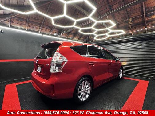 Barcelona Red Metallic 2014 Toyota Prius v Five