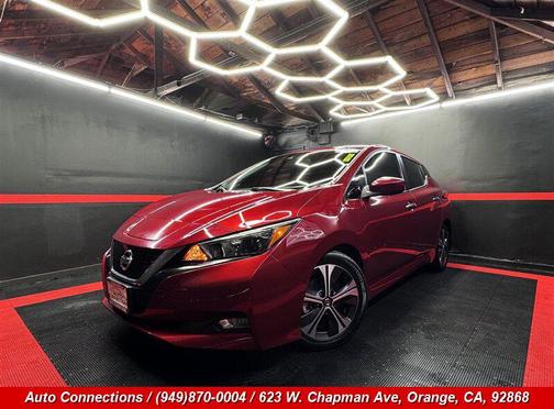 Scarlet Ember Tintcoat 2020 Nissan Leaf SV 40 kWh