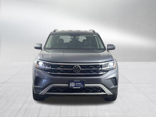Platinum Gray Metallic 2023 Volkswagen Atlas 3.6L SE w/Technology
