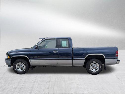Blue 1995 Dodge Ram 1500 Club Cab 155' WB