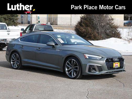 Chronos Gray Metallic 2023 Audi A5 Sportback 45 S Line Premium Plus